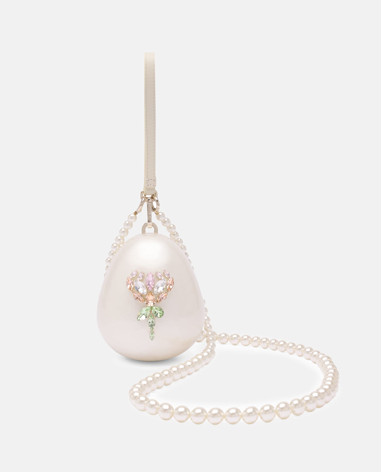Simone Rocha Micro Egg Bag Pearl Crossbody