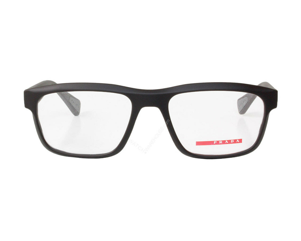 Prada Rectangle Brown UB01O1 Full Rim Frame Men's Eyewear 0PS 07GV
