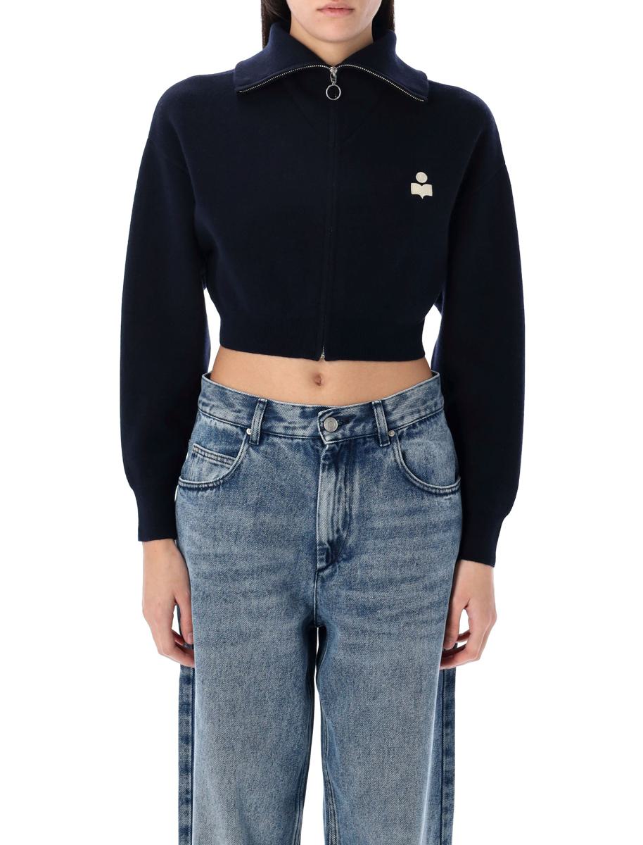 Isabel Marant Étoile Oxane 拉链短款开衫