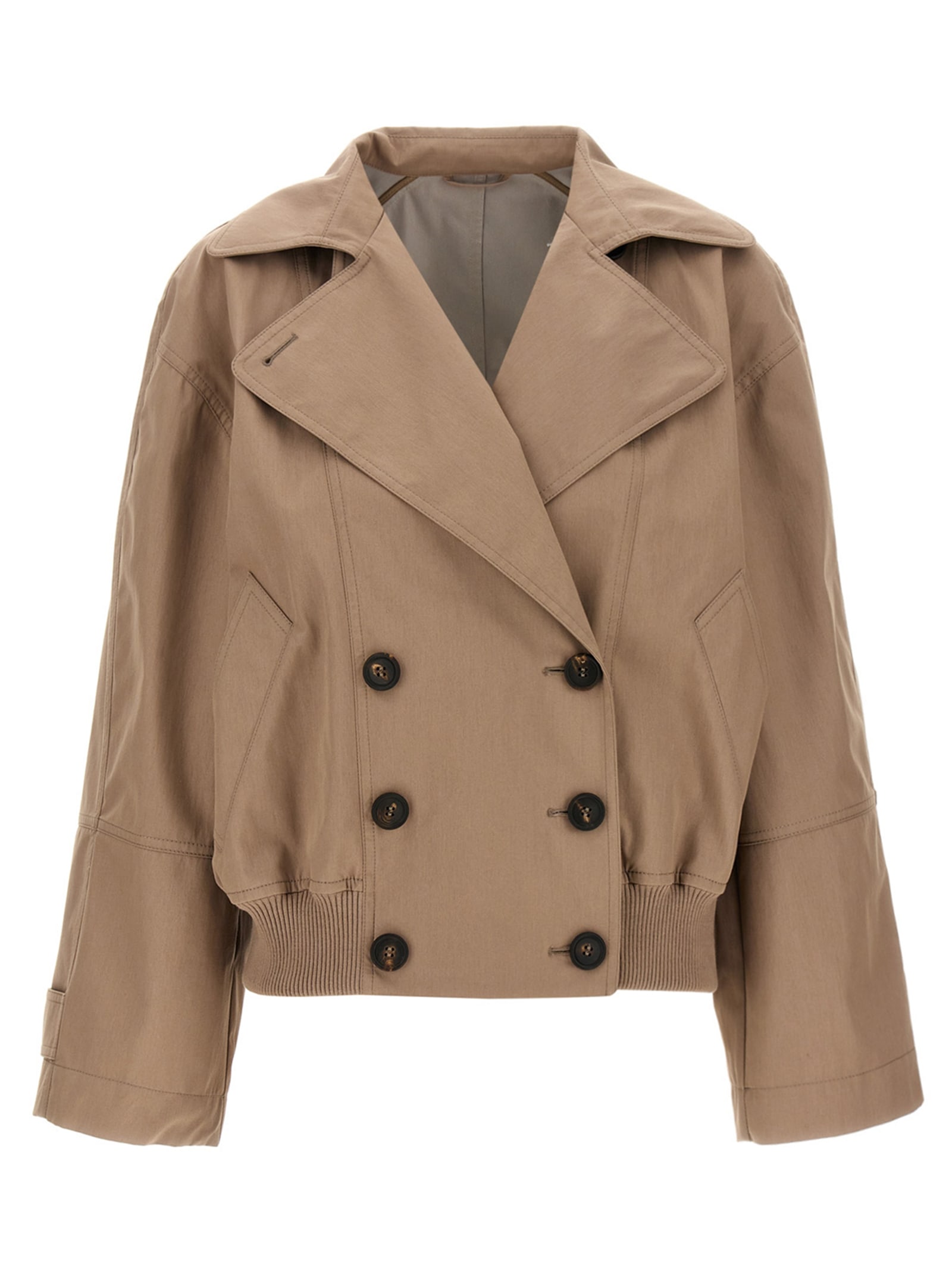Brunello Cucinelli Cropped Caban