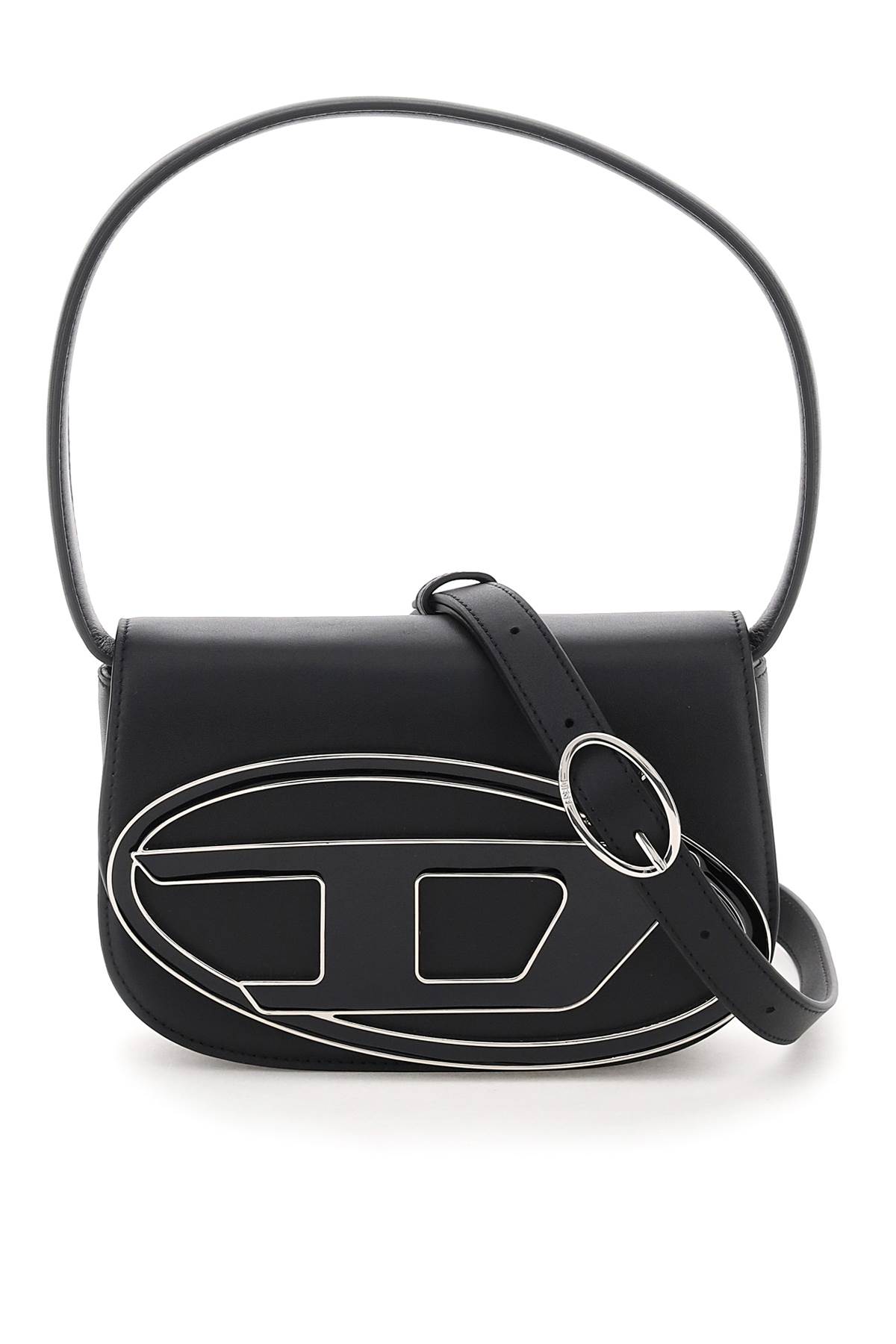 Diesel 1dr Bag In Black Nappa Leather