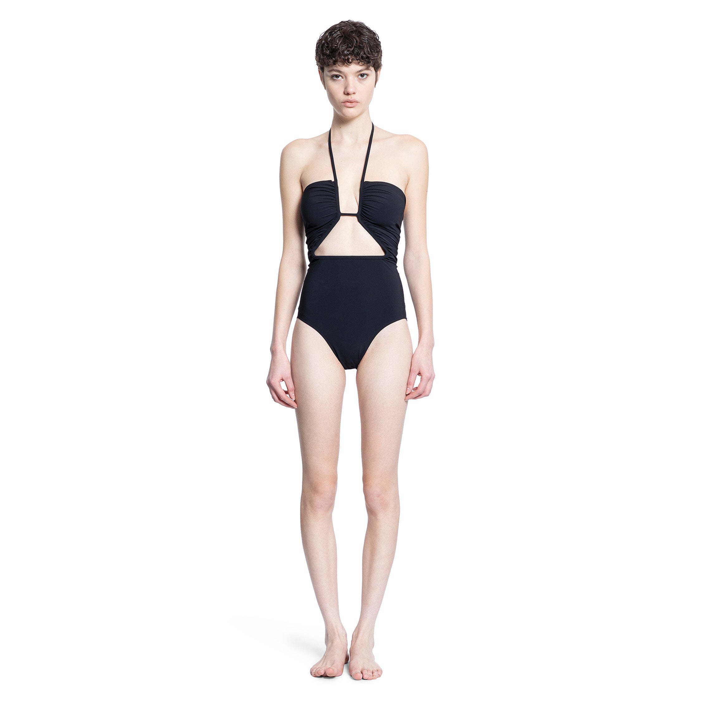RICK OWENS WOMAN BLACK SWIMWEAR