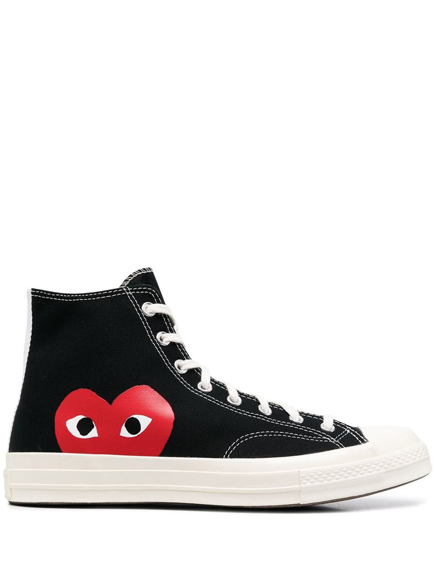 Comme Des Garçons Play X Converse Converse Half Heart High-Top Sneakers Shoes