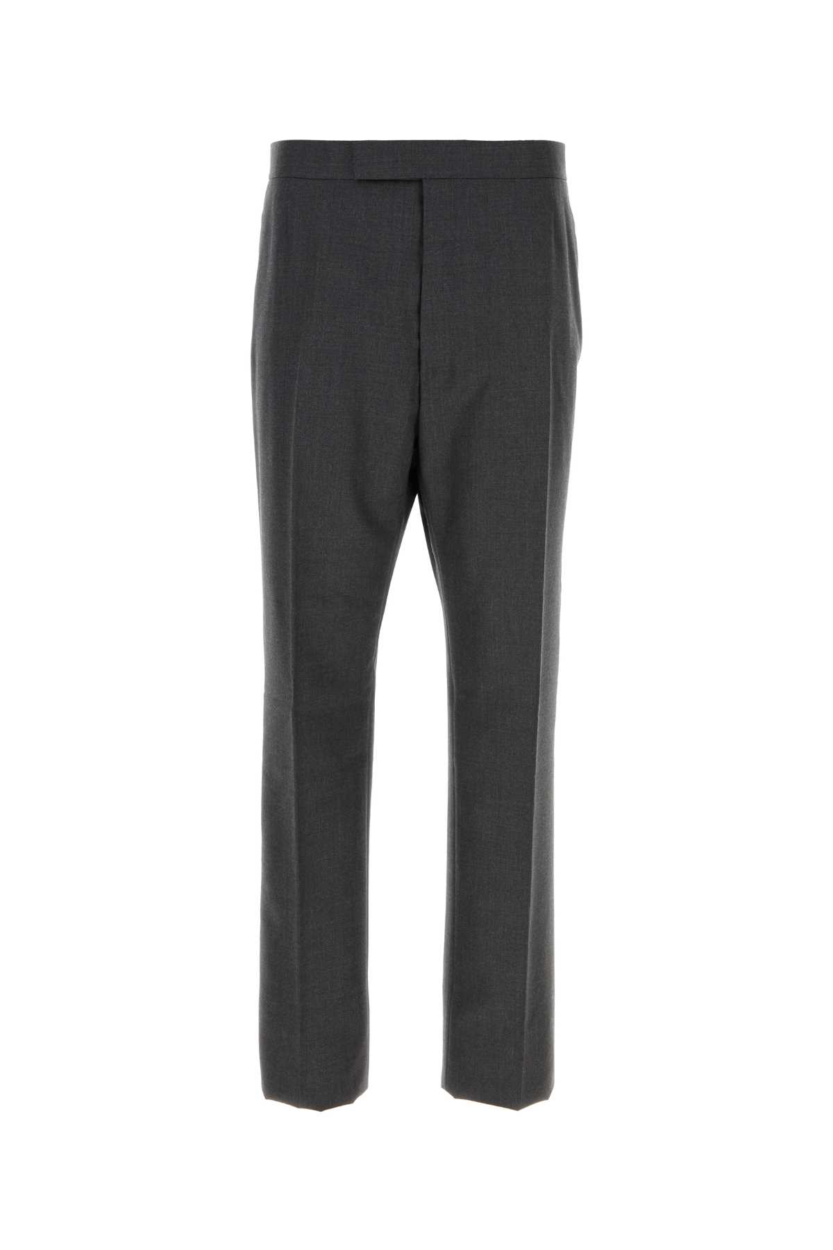 Thom Browne 石墨灰羊毛裤