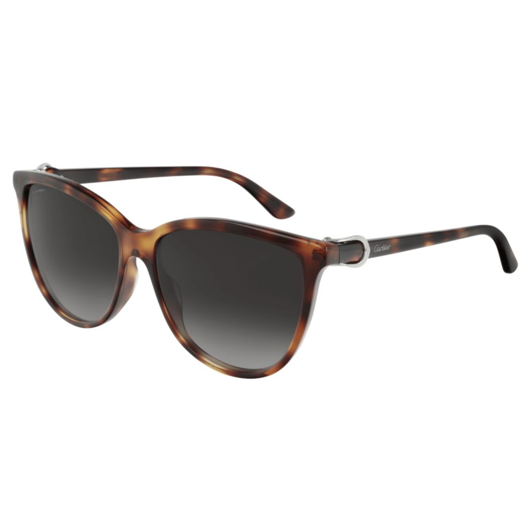 Cartier Eyewear Ct0186s002 Havana Havana Grey