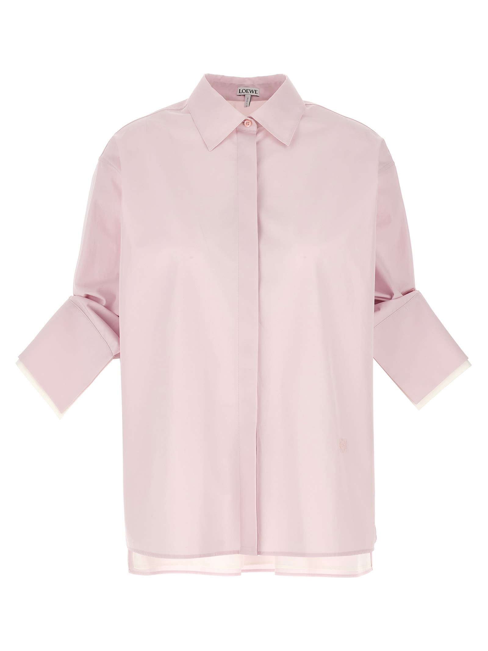 Loewe turn-up Shirt