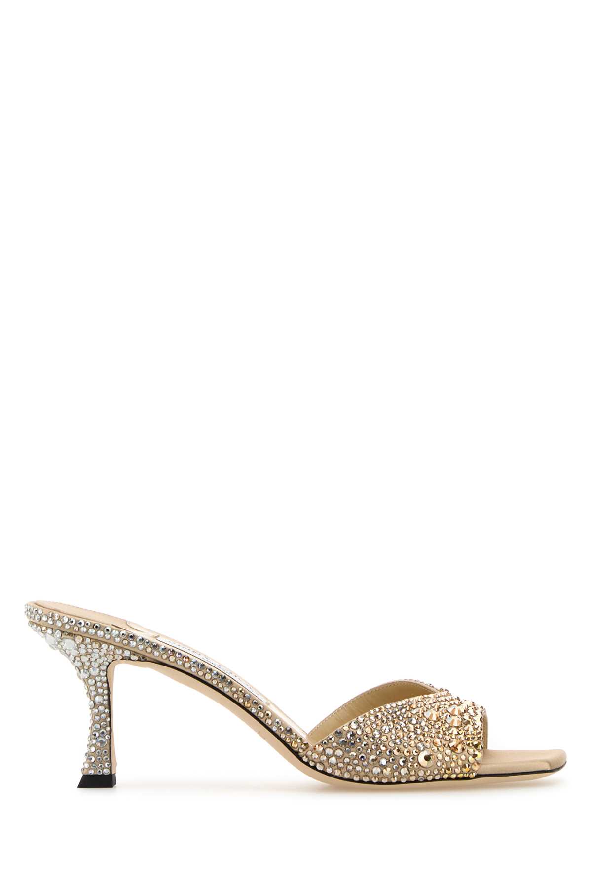 Jimmy Choo 缎面装饰 Skye 穆勒鞋