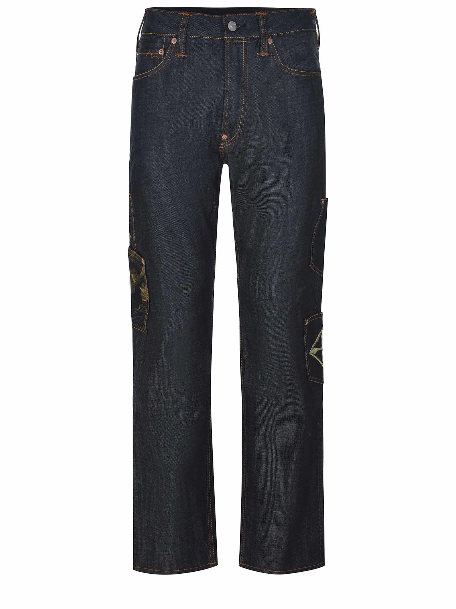 Evisu Jeans Made Of Denim.