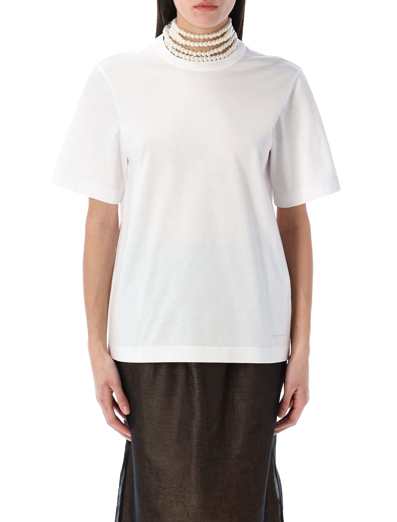 Carven 珍珠T恤