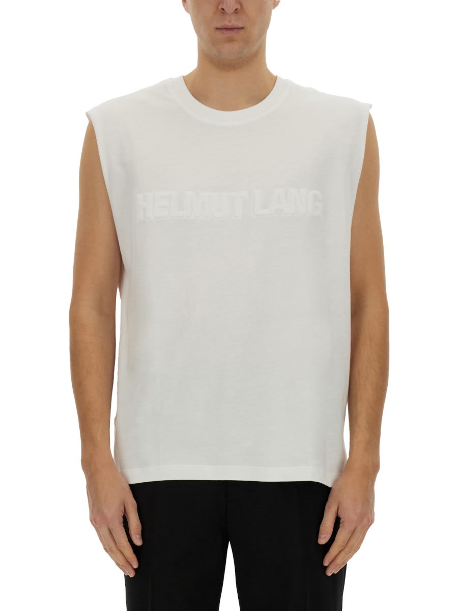 Helmut Lang Embossed Logo Tank Top