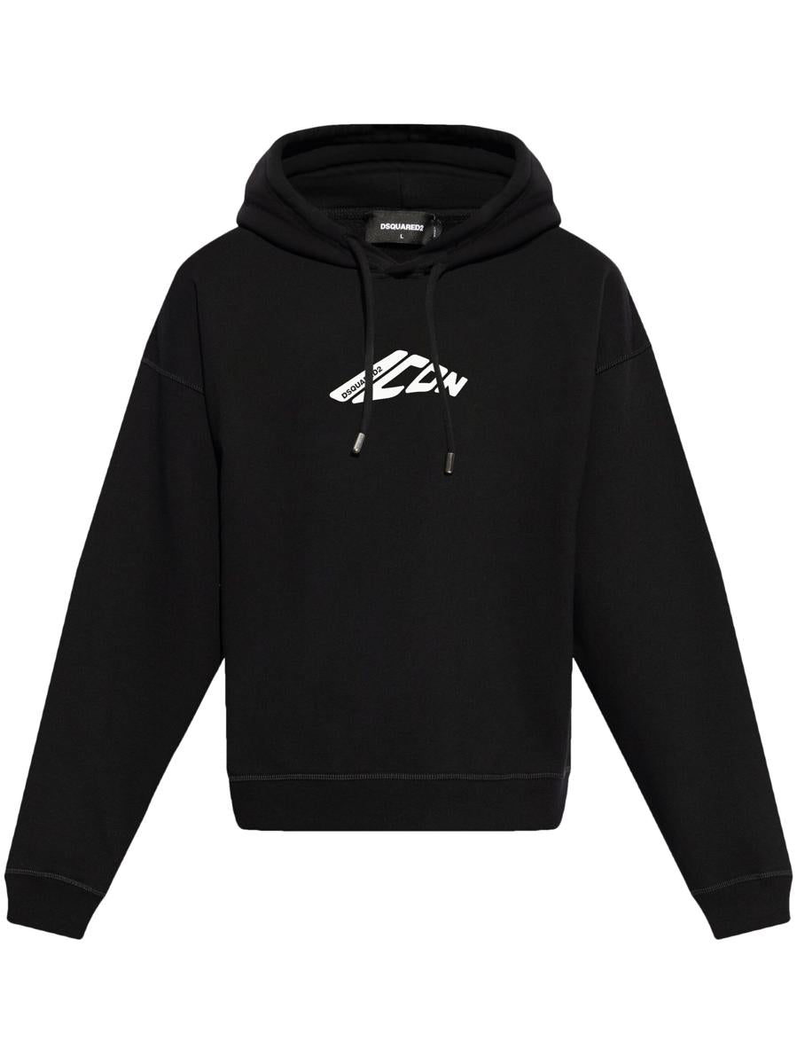 DSQUARED2 D2 Stamped Hoodie