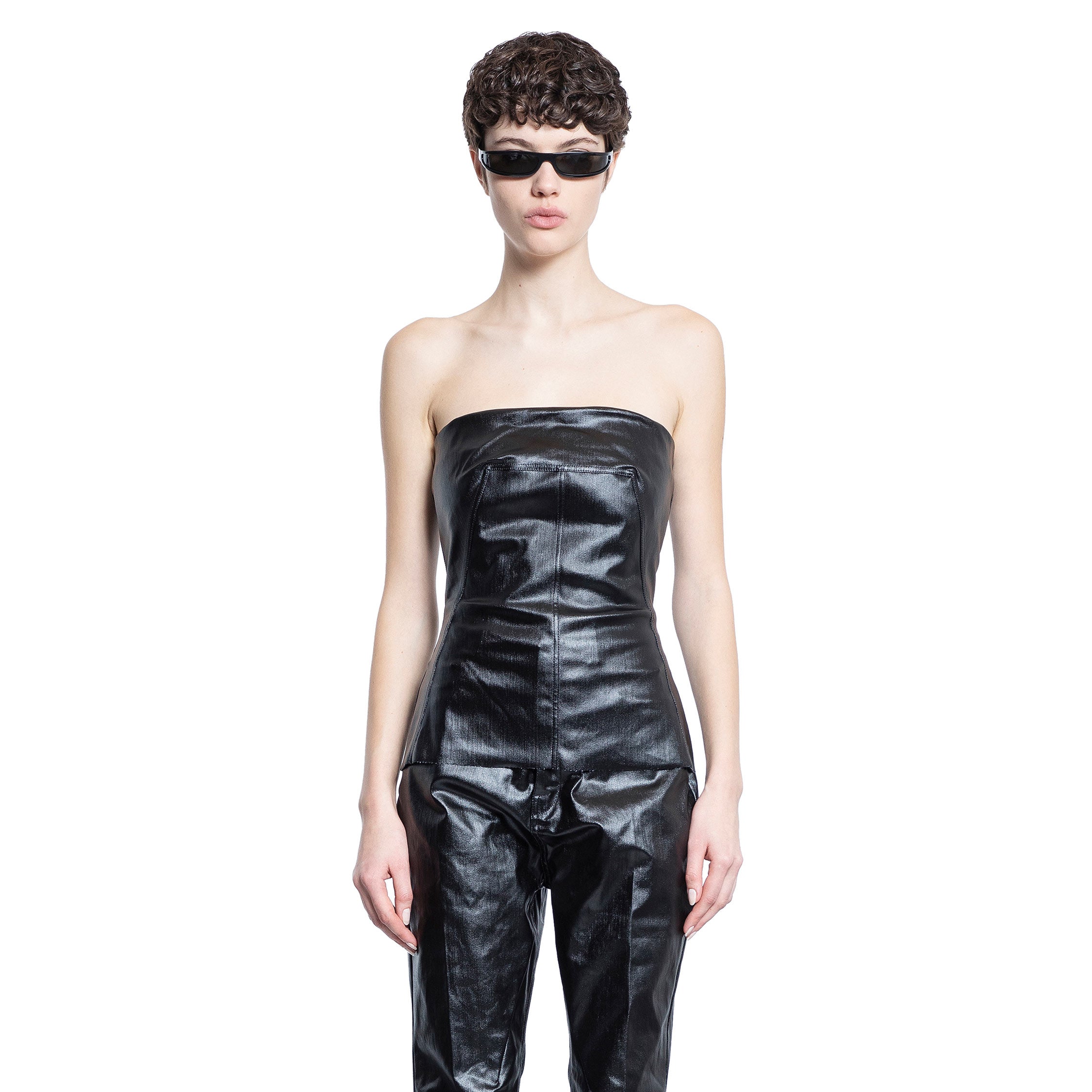 RICK OWENS WOMAN BLACK TOPS