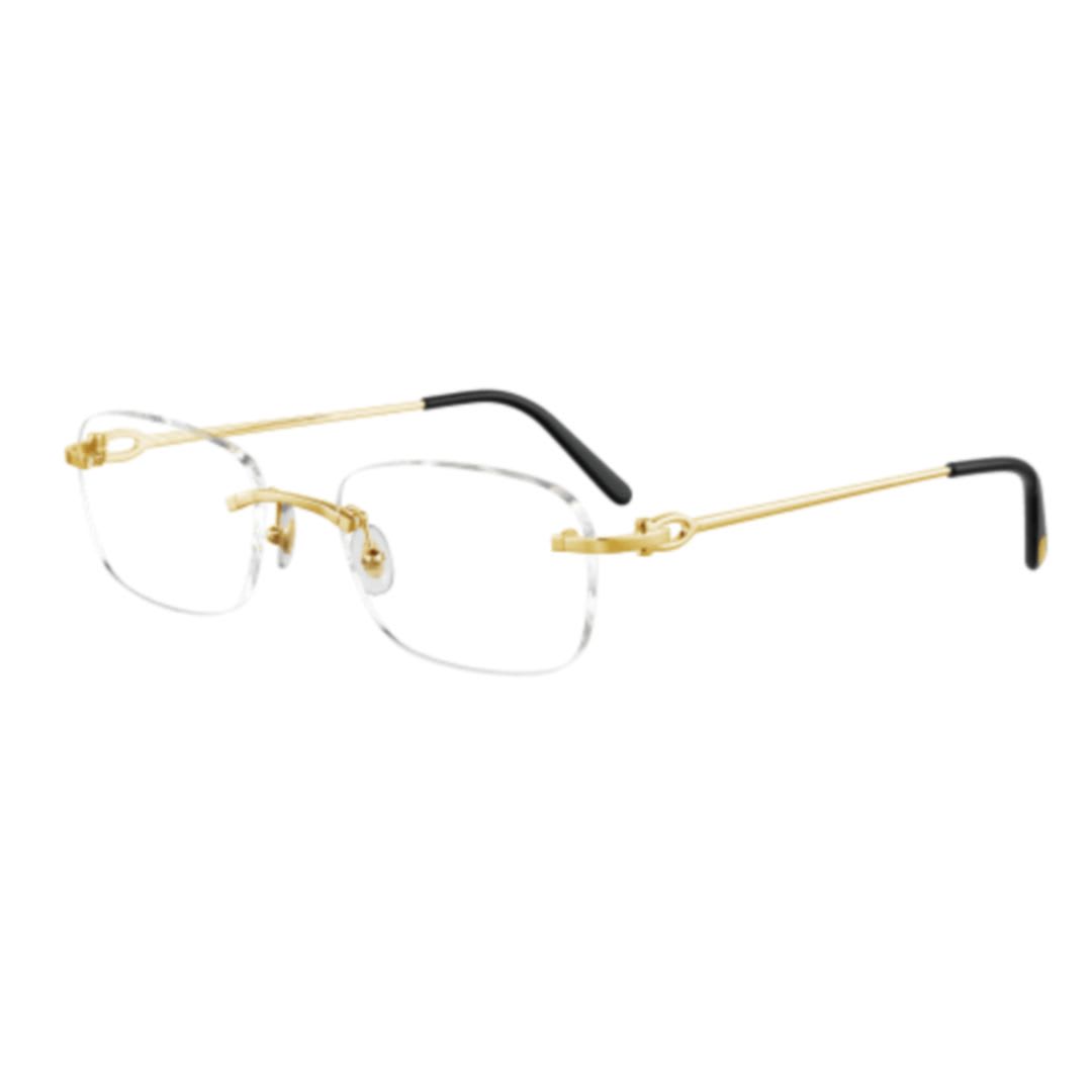 Cartier 卡地亚 Ct0050o001 金色透明款