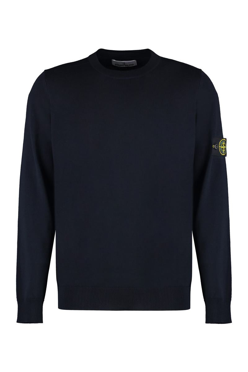 Stone Island Knit Wool Blend Pullover