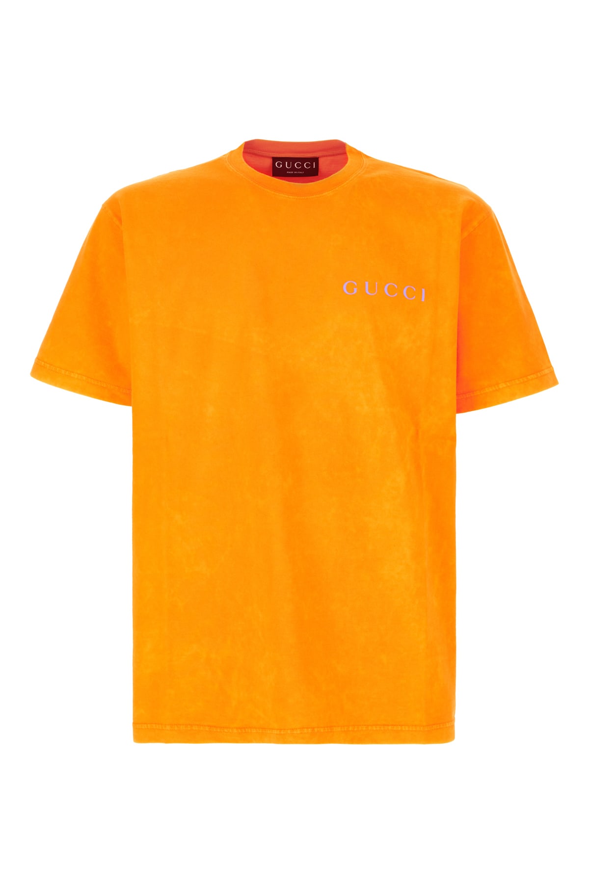 Gucci Orange Cotton T-shirt