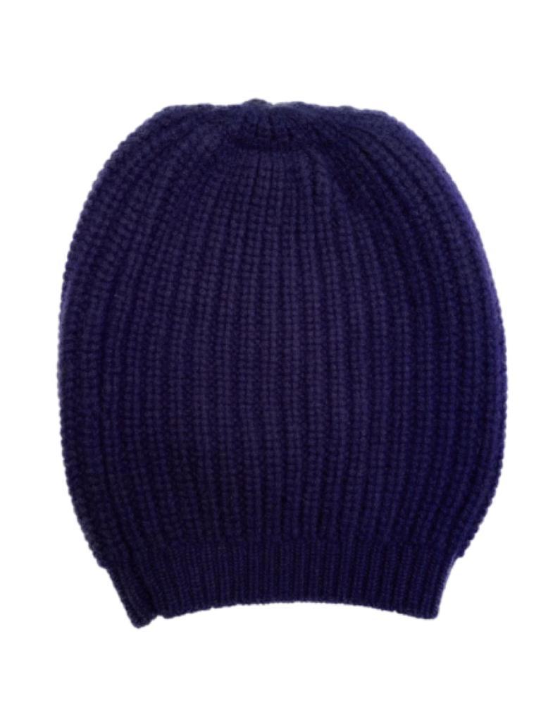La Rose Cash Beanie Blue Navy
