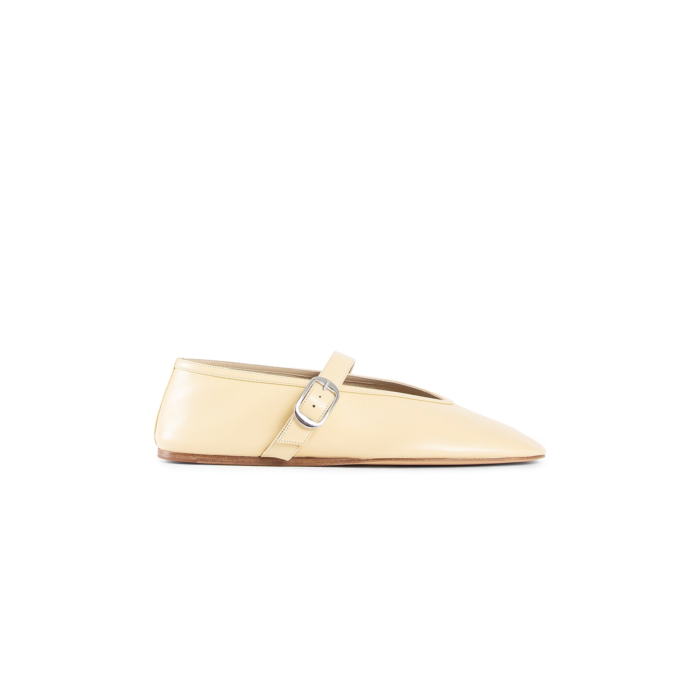 LE MONDE BERYL WOMAN YELLOW FLATS