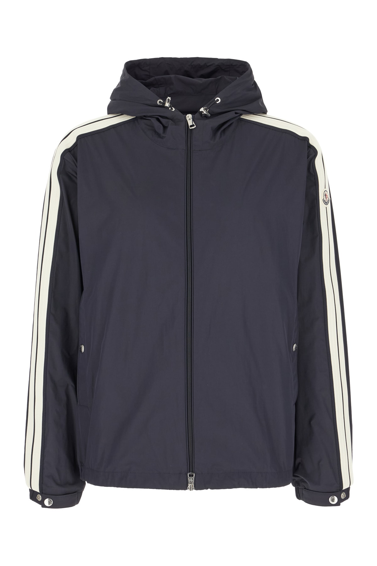 Moncler Navy Blue Polyester Jacket