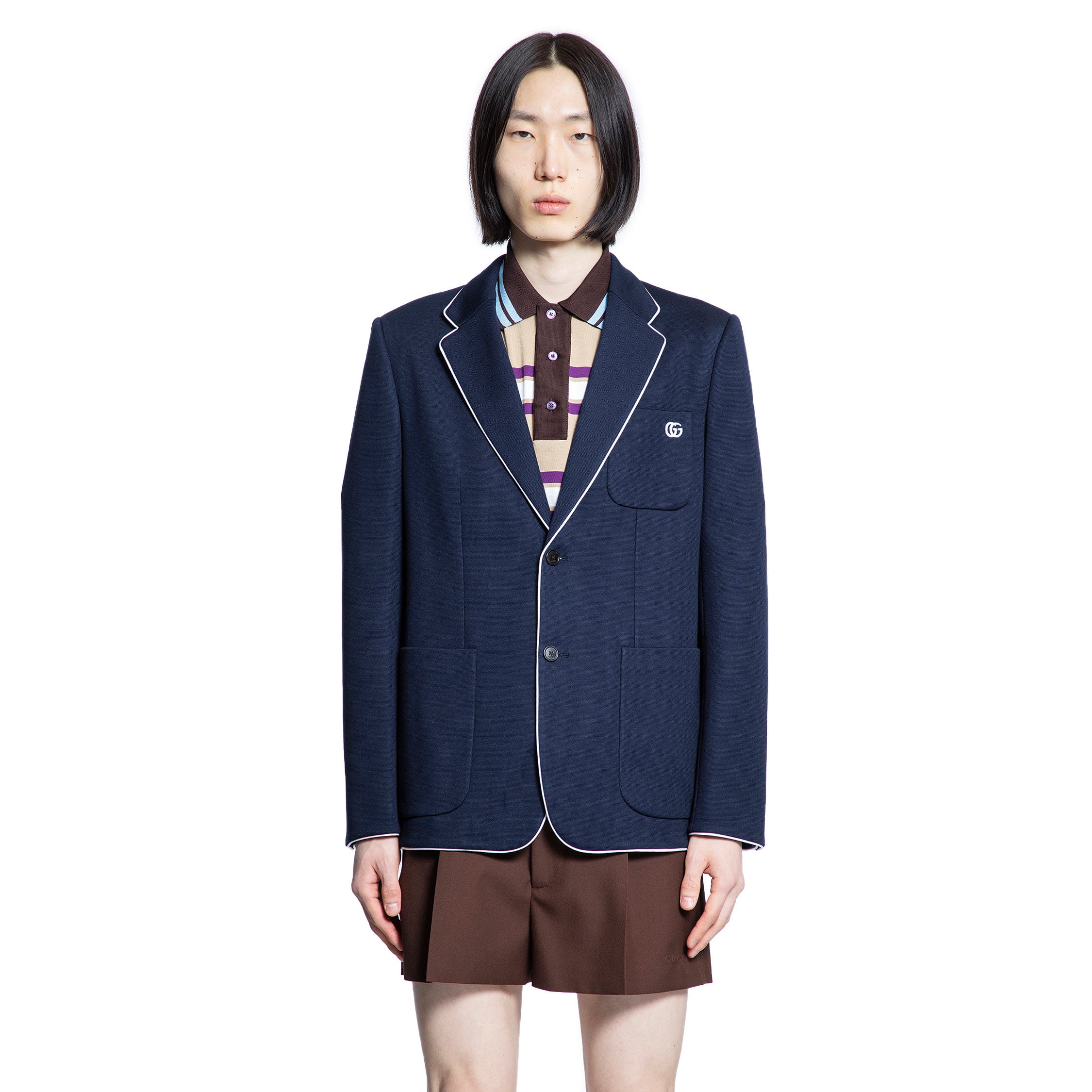 GUCCI MAN BLUE BLAZERS