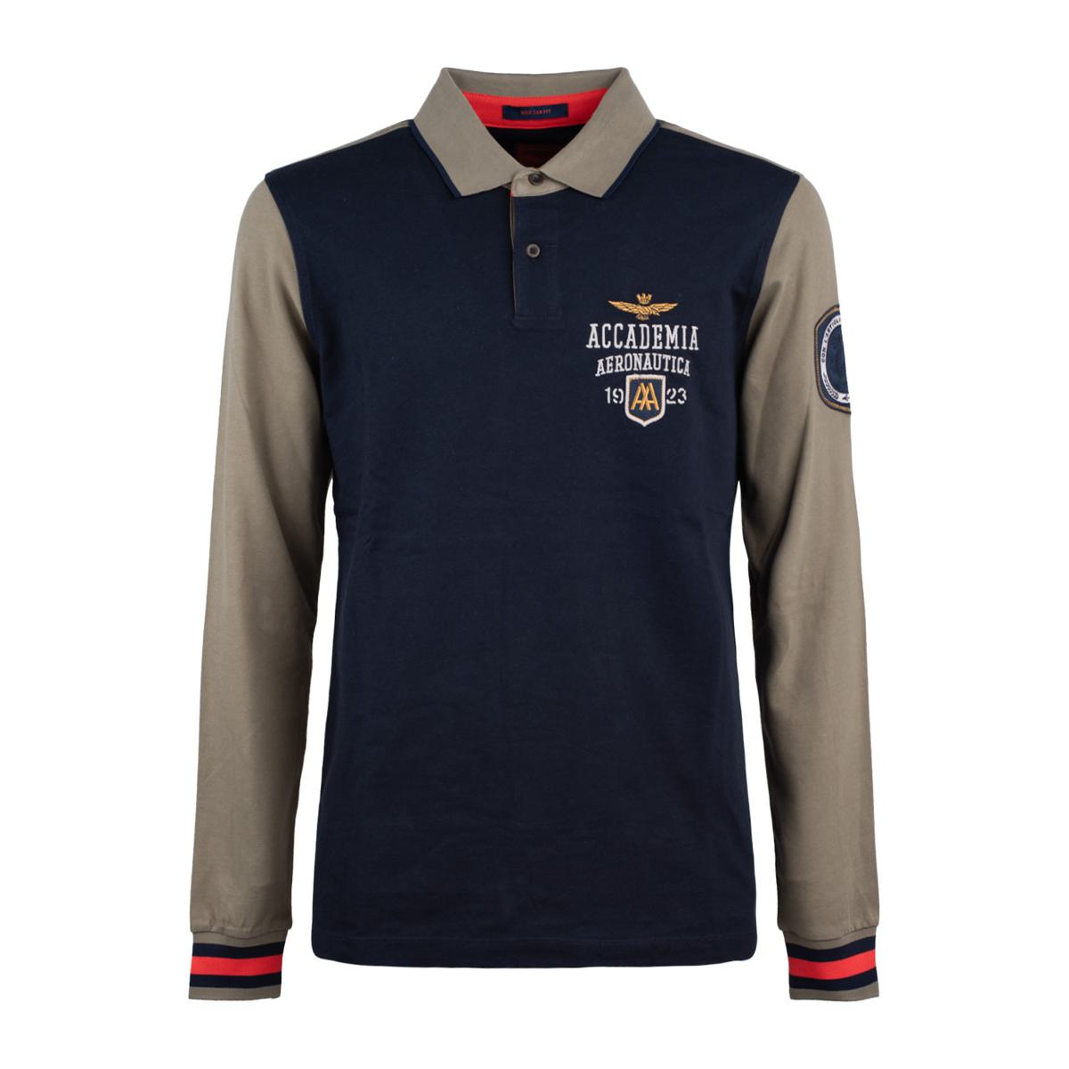 Aeronautica Militare 空军学院Polo衫（带贴布）