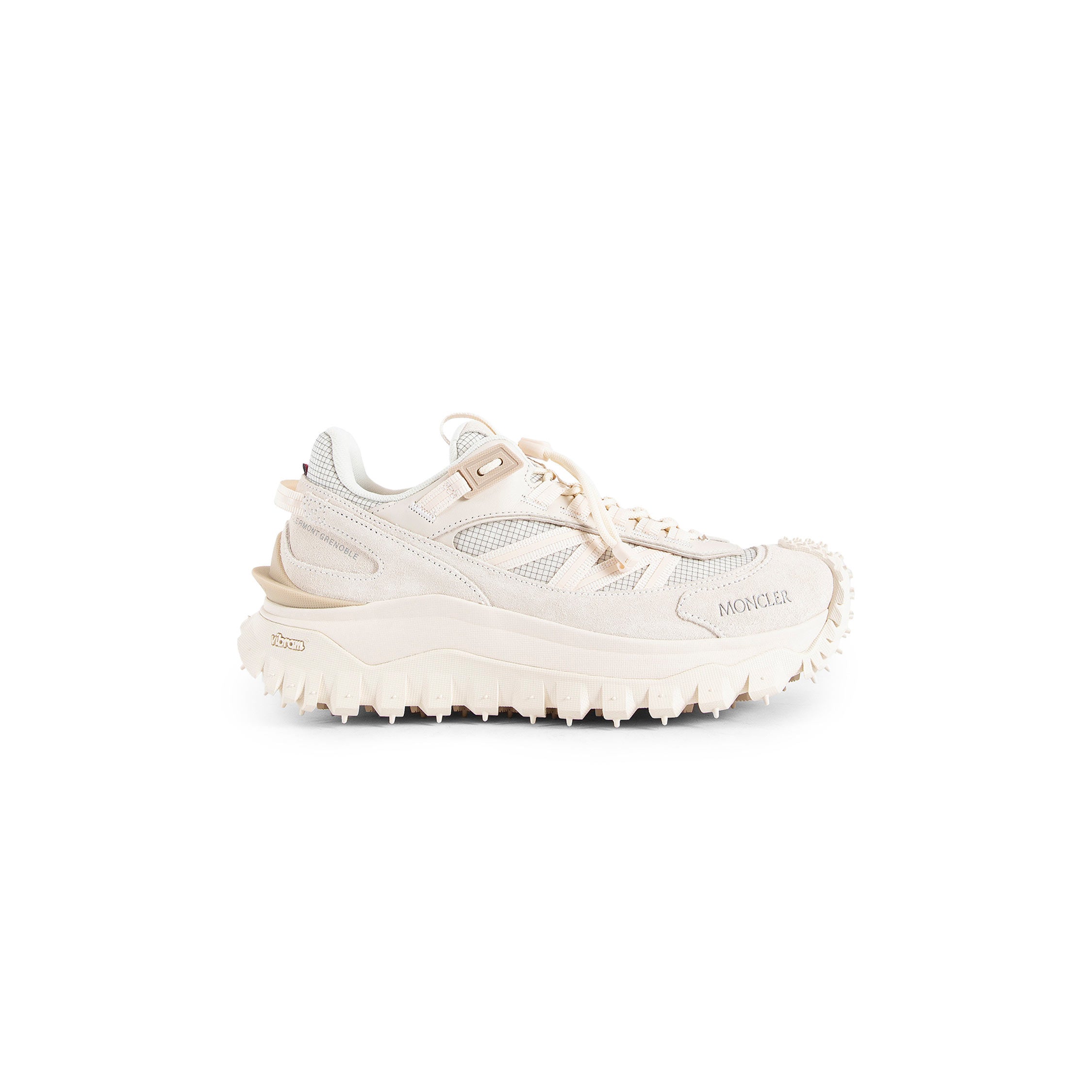 MONCLER WOMAN OFF-WHITE SNEAKERS