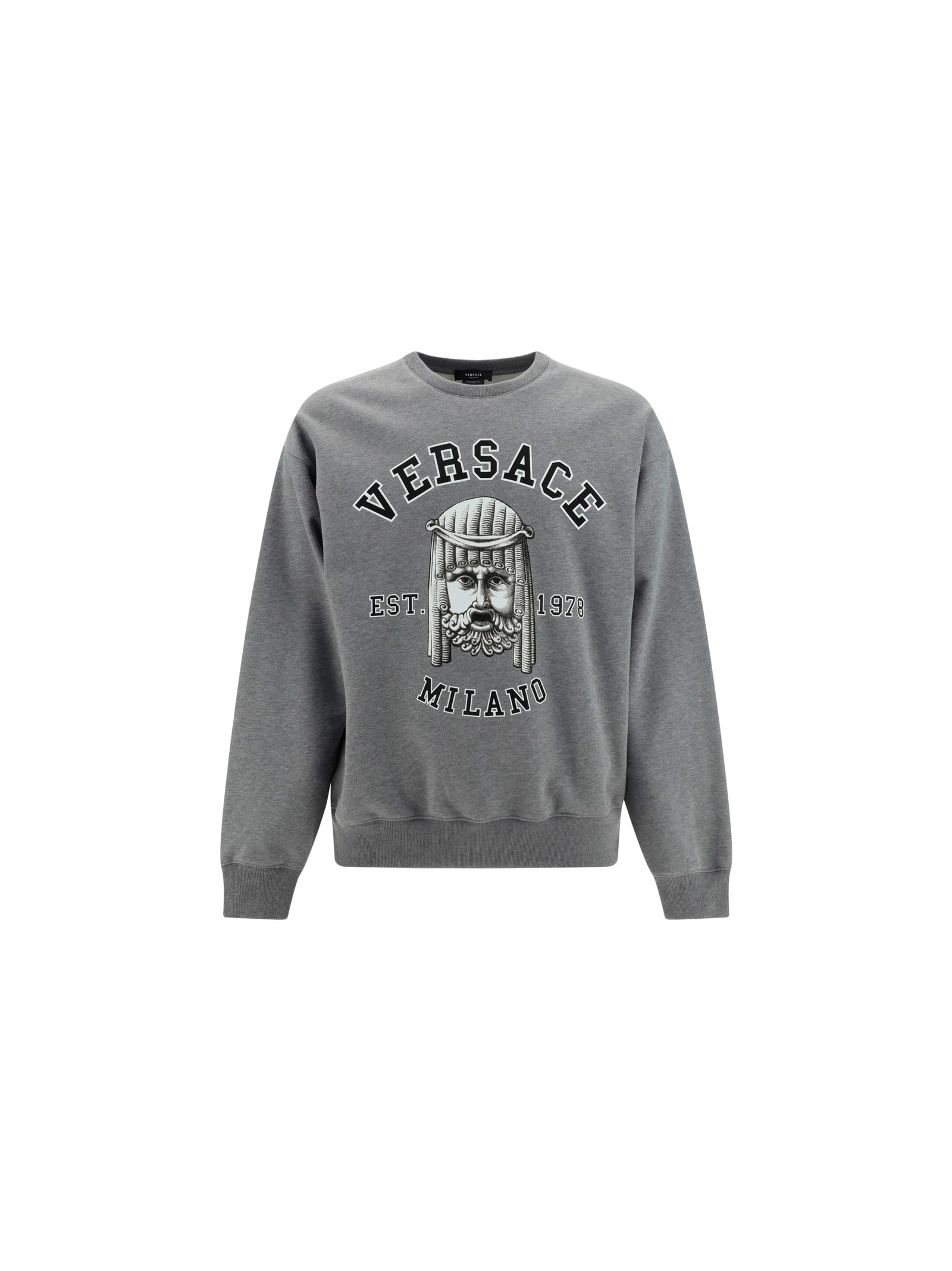 Versace 面具印花卫衣