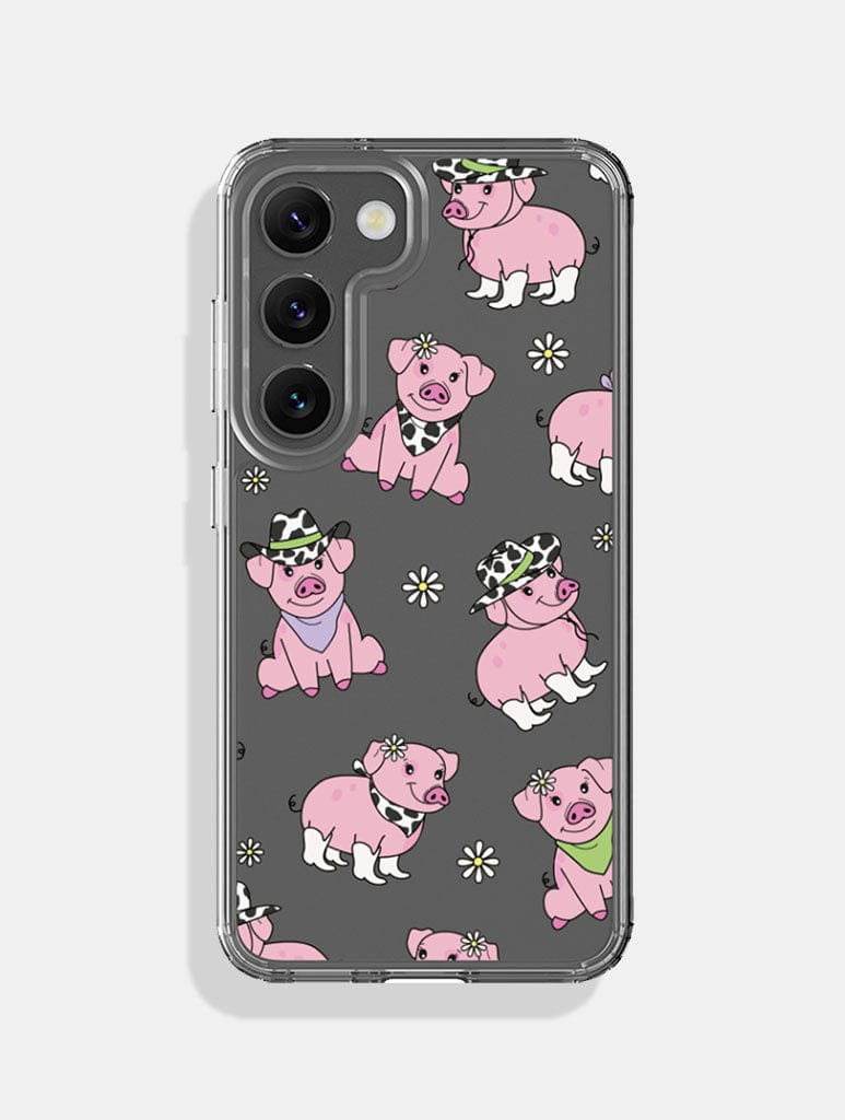 Country Pig Android Case, Samsung Galaxy A02s Case