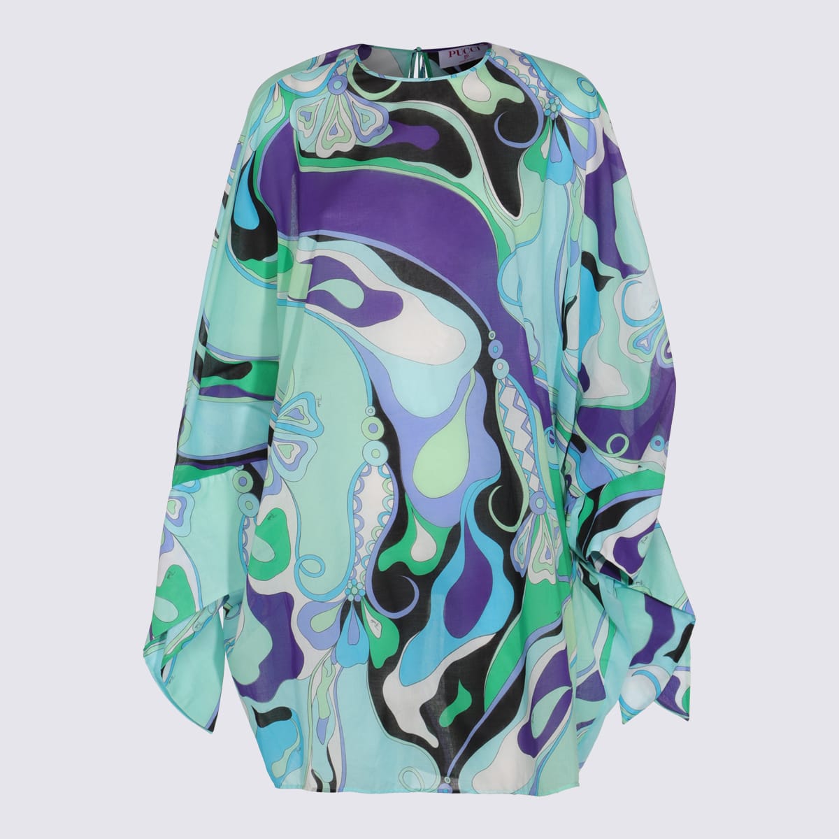 Pucci Multicolor Cotton Mini Dress