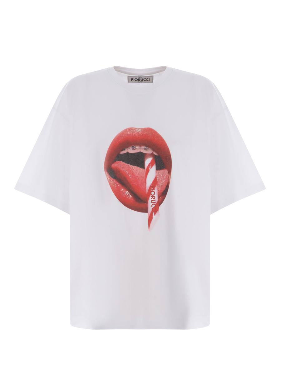Fiorucci T-Shirt "Bocca"