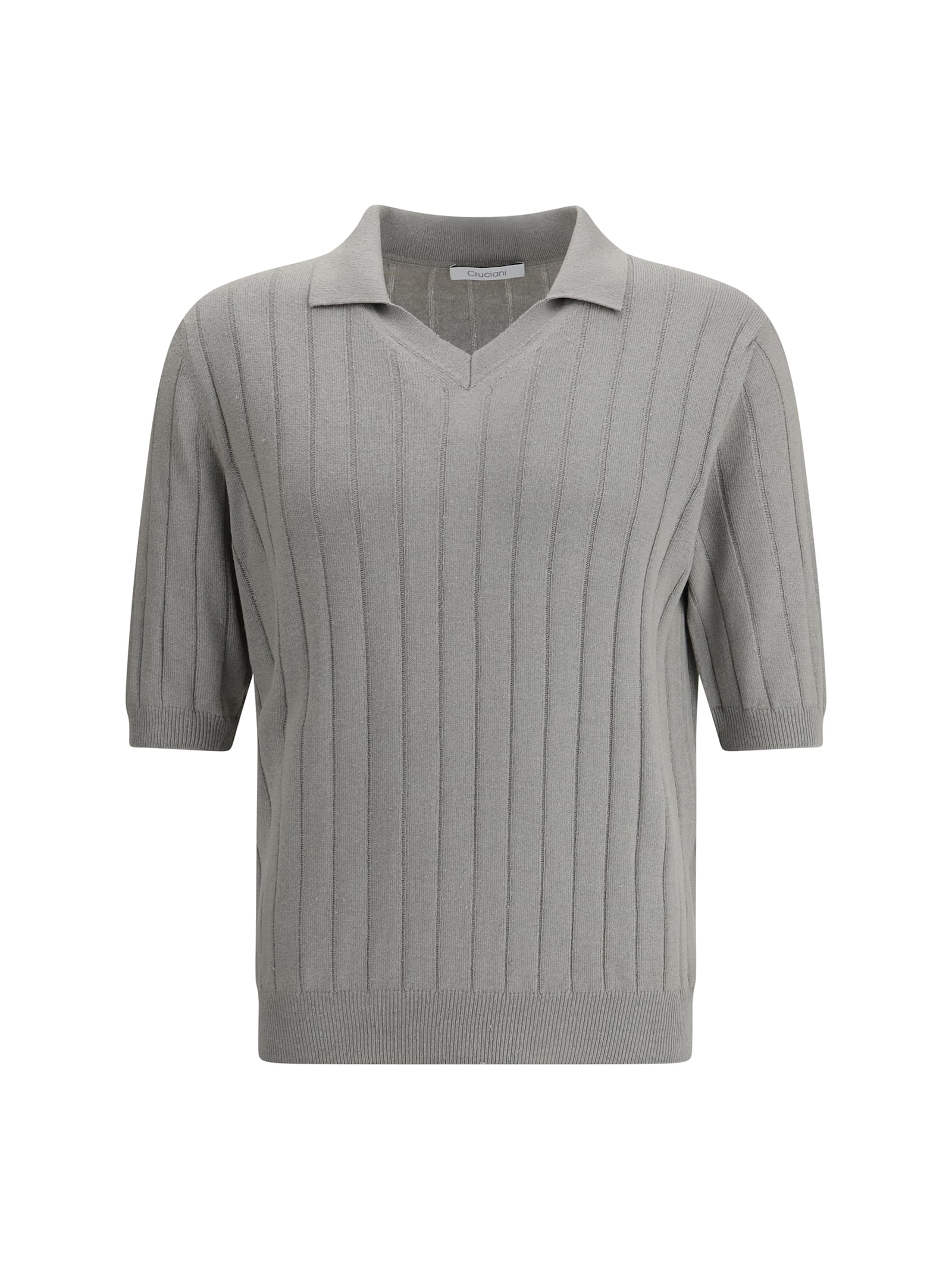 Cruciani Silk Polo Shirt