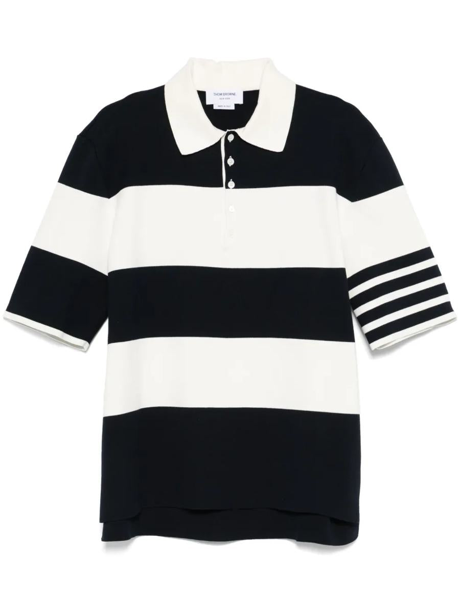 Thom Browne Striped Polo