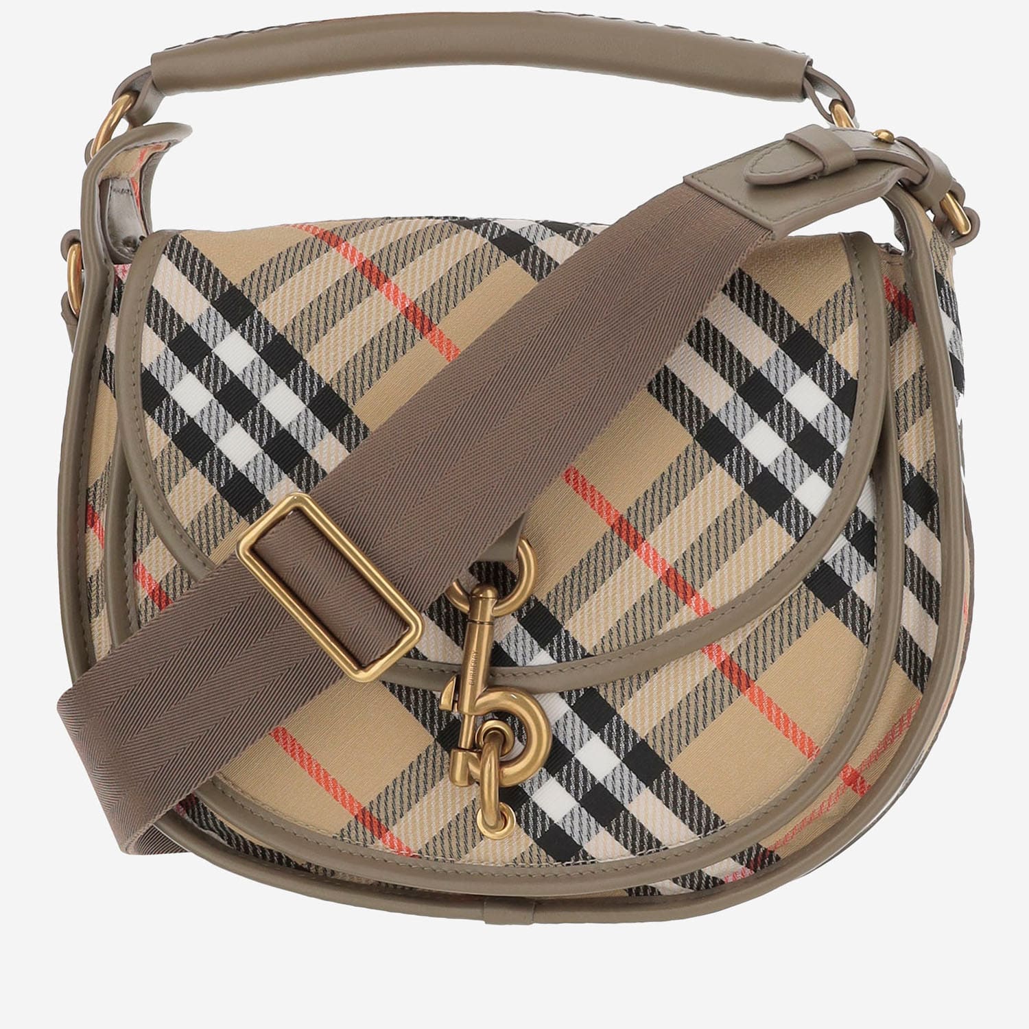 Burberry b Clip 小号手提包