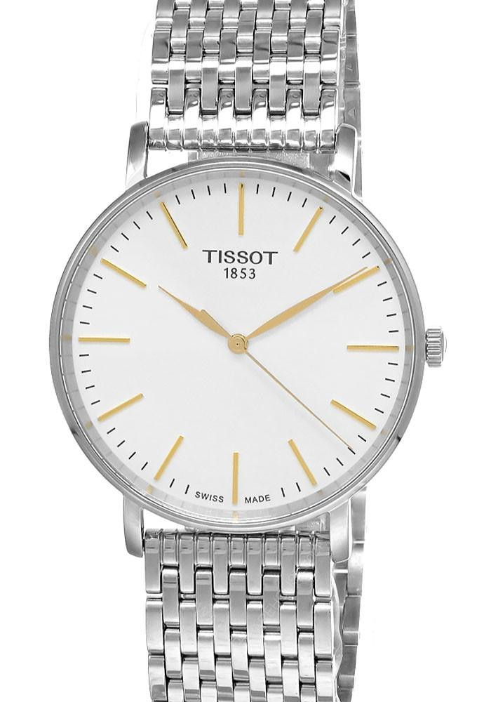 TISSOT T-Classic Everytime Quartz 40MM Men's Watch T143.410.11.011.01 / T1434101101101