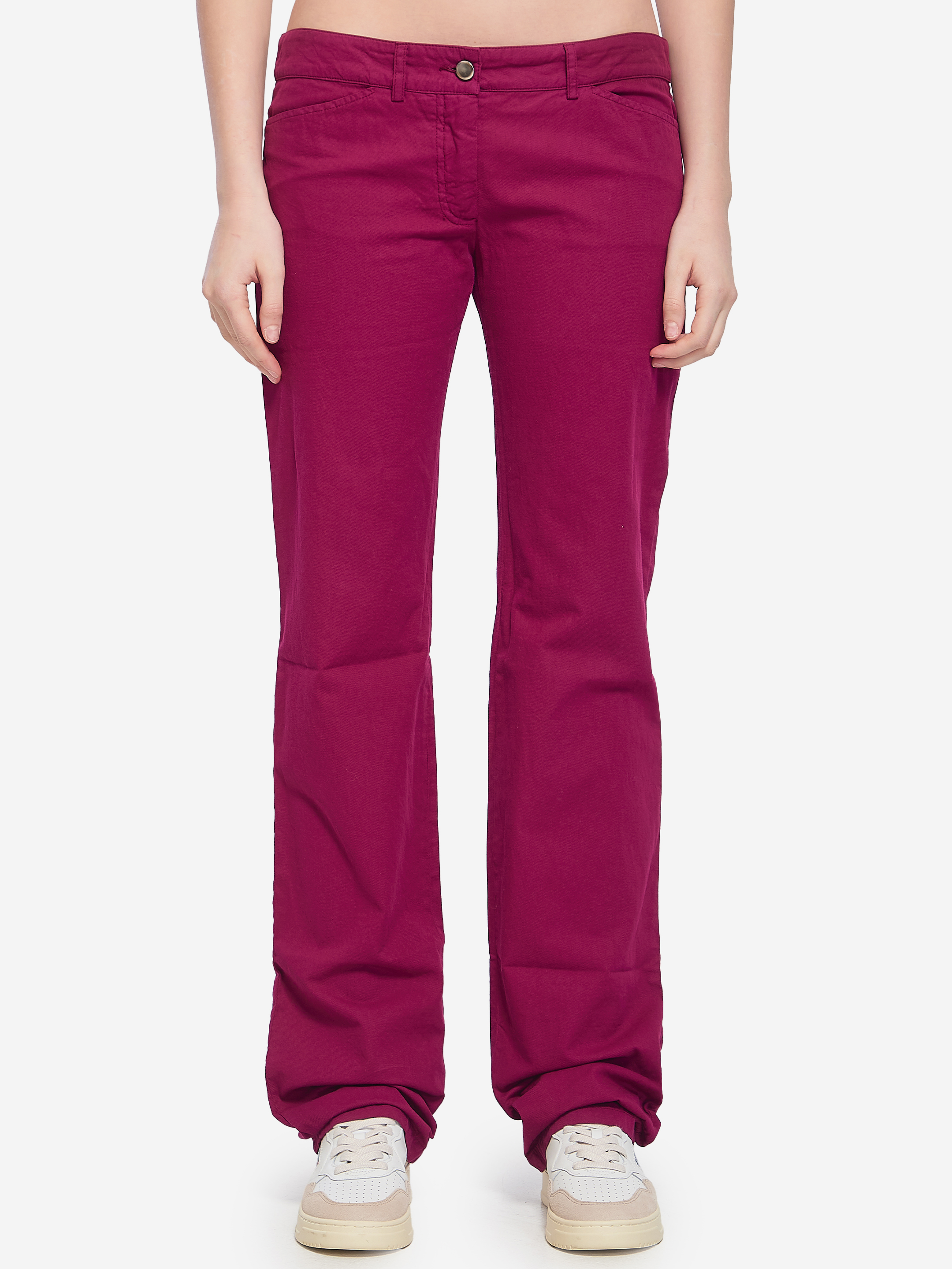 Fuchsia trousers