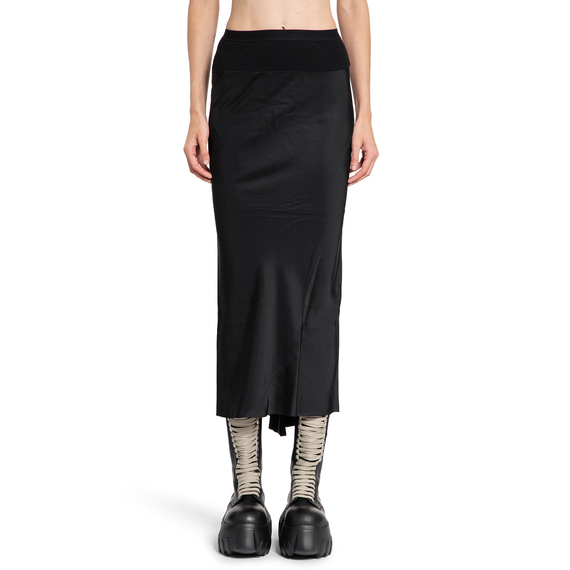 RICK OWENS WOMAN BLACK SKIRTS