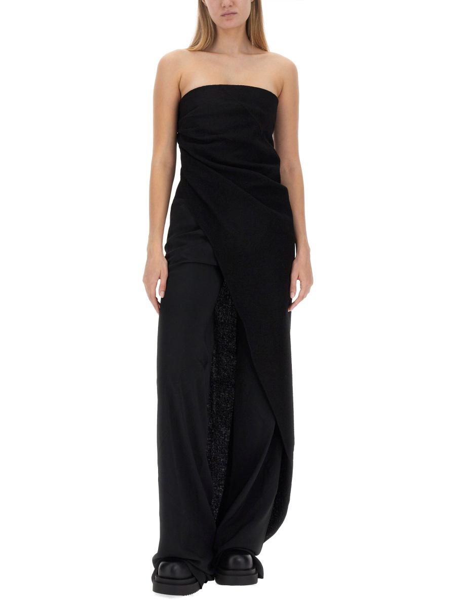 Rick Owens Asymmetrical Long Top