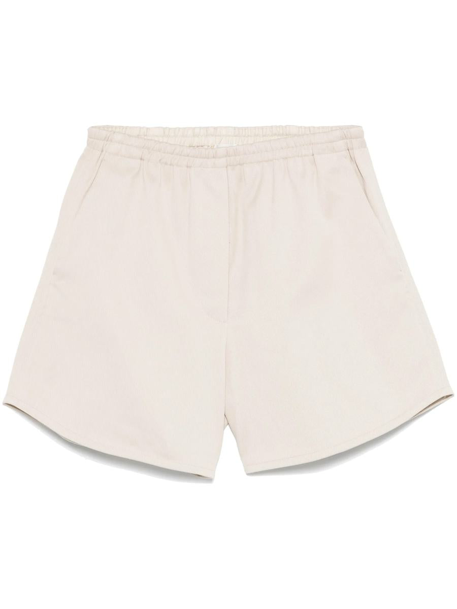 Forte_Forte Mercerized Cotton Twill Shorts Clothing