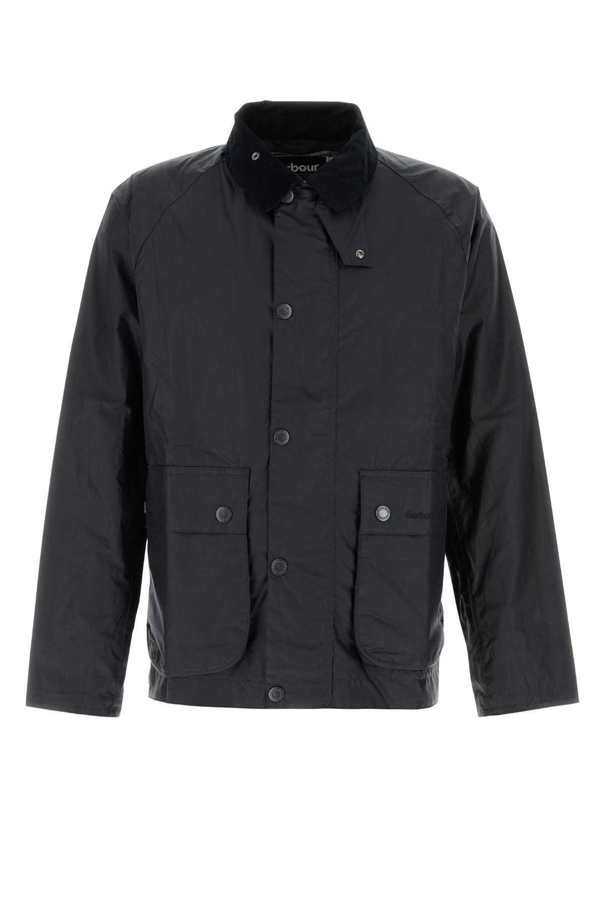 Barbour Midnight Blue Cotton Modern Bedale Jacket
