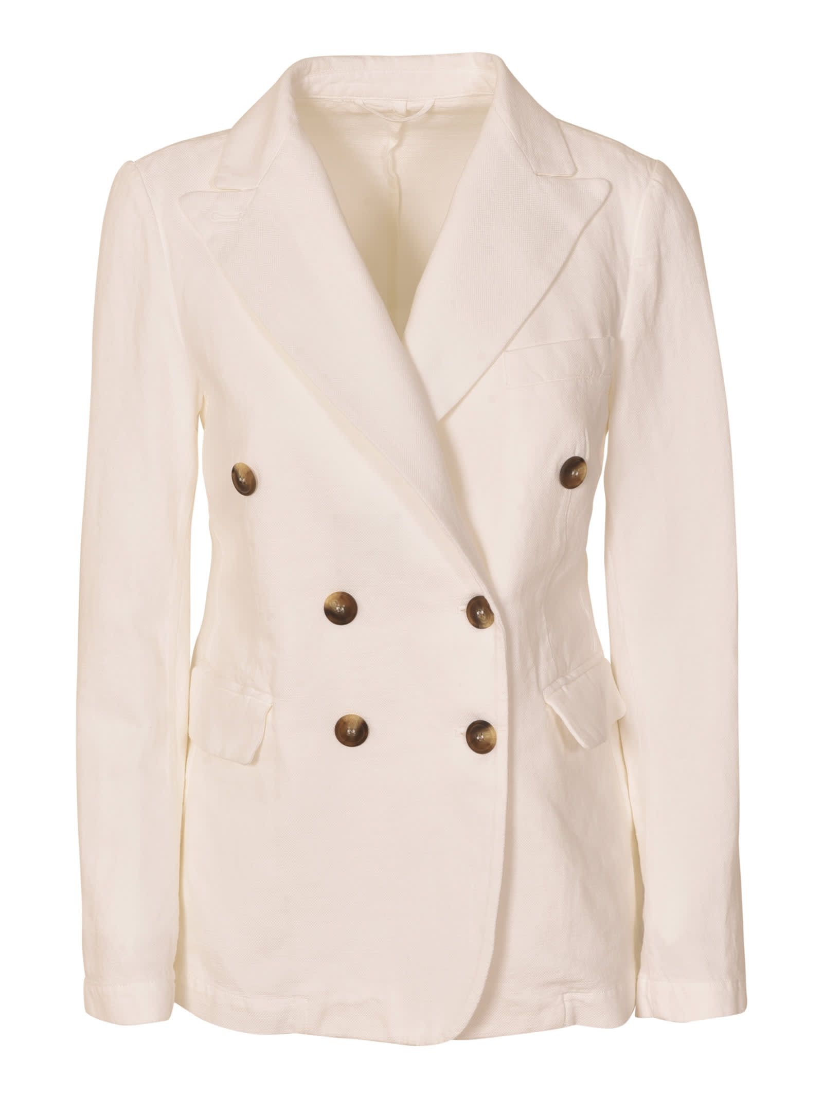 Kiltie Double-breasted Blazer