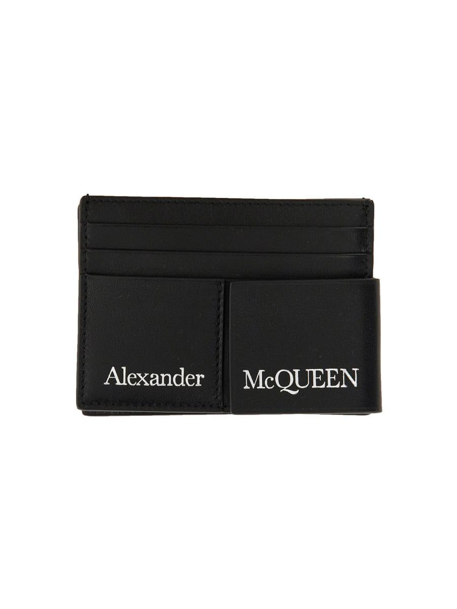 Alexander McQueen Card Holder With Logo