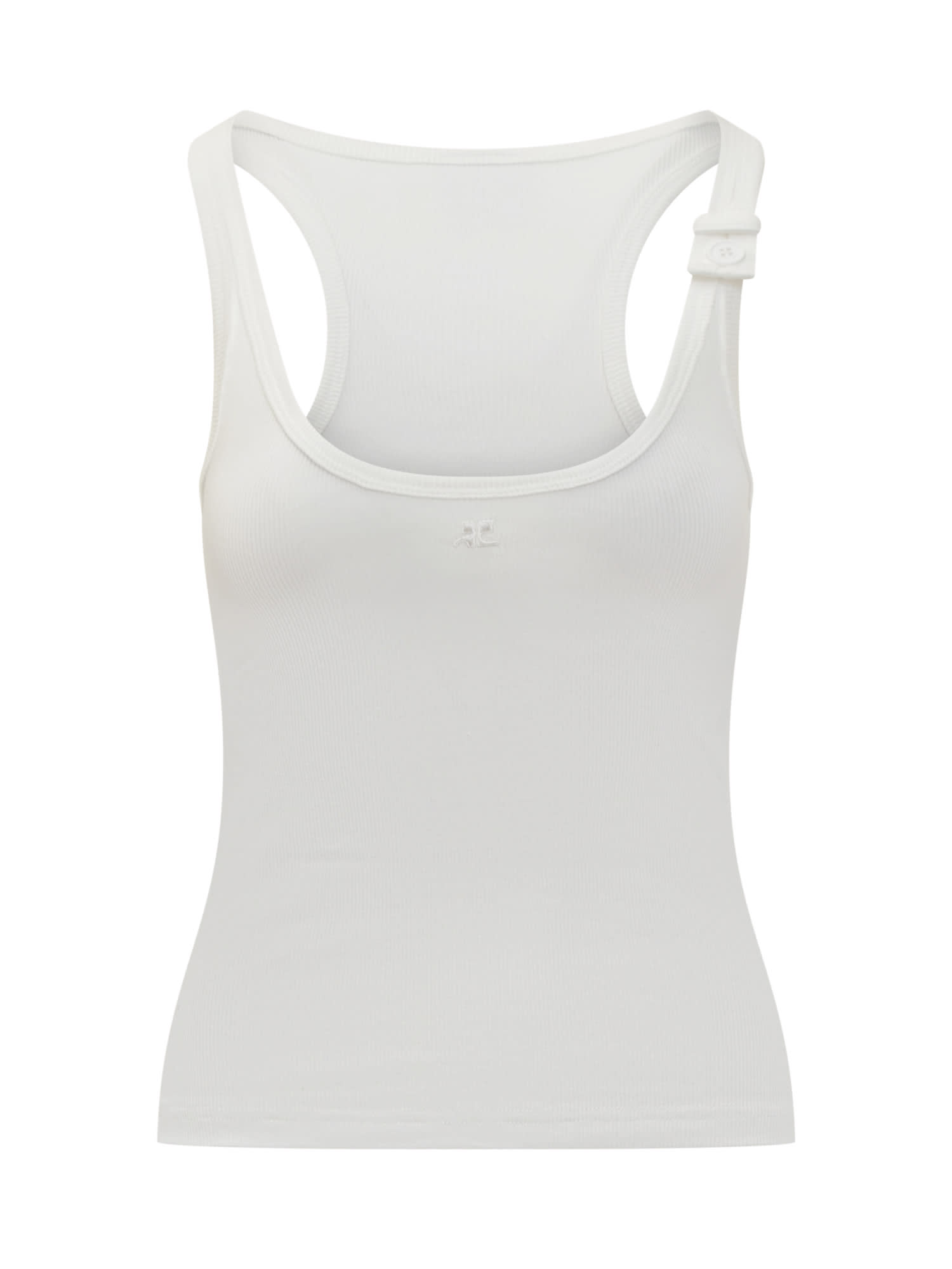 Courrèges 90s Ribbed Top