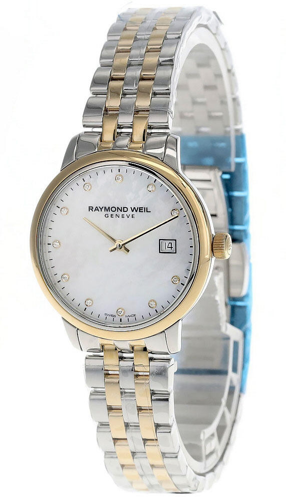 RAYMOND WEIL Toccata 29MM White MOP Dial Women's Watch 5985-STP-97081