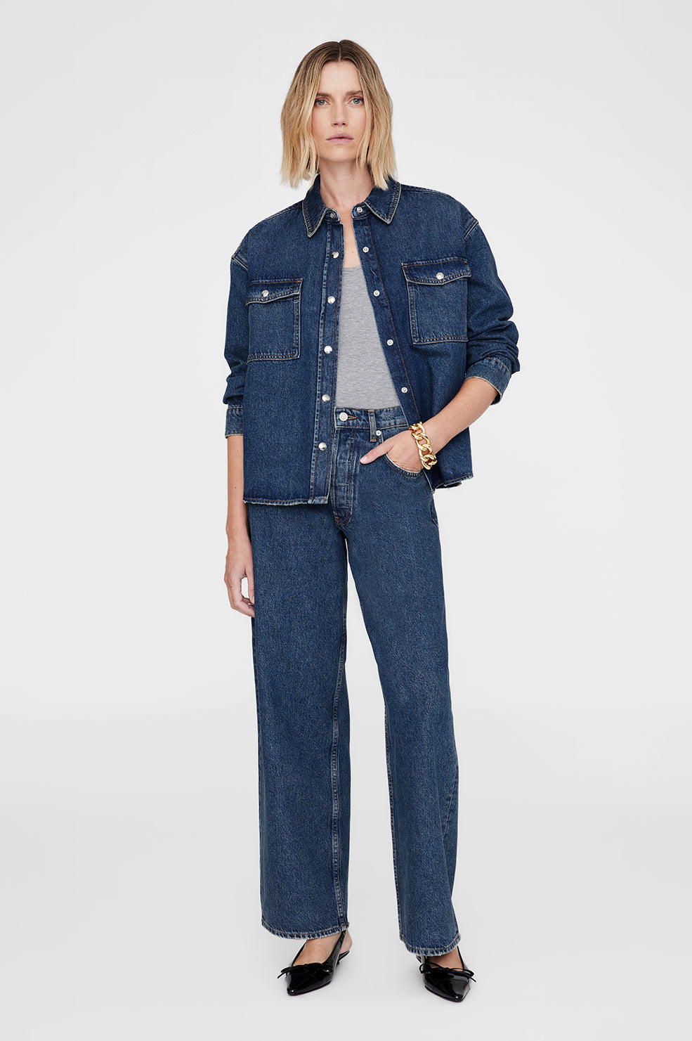 Paxton Shirt - Sea Blue S