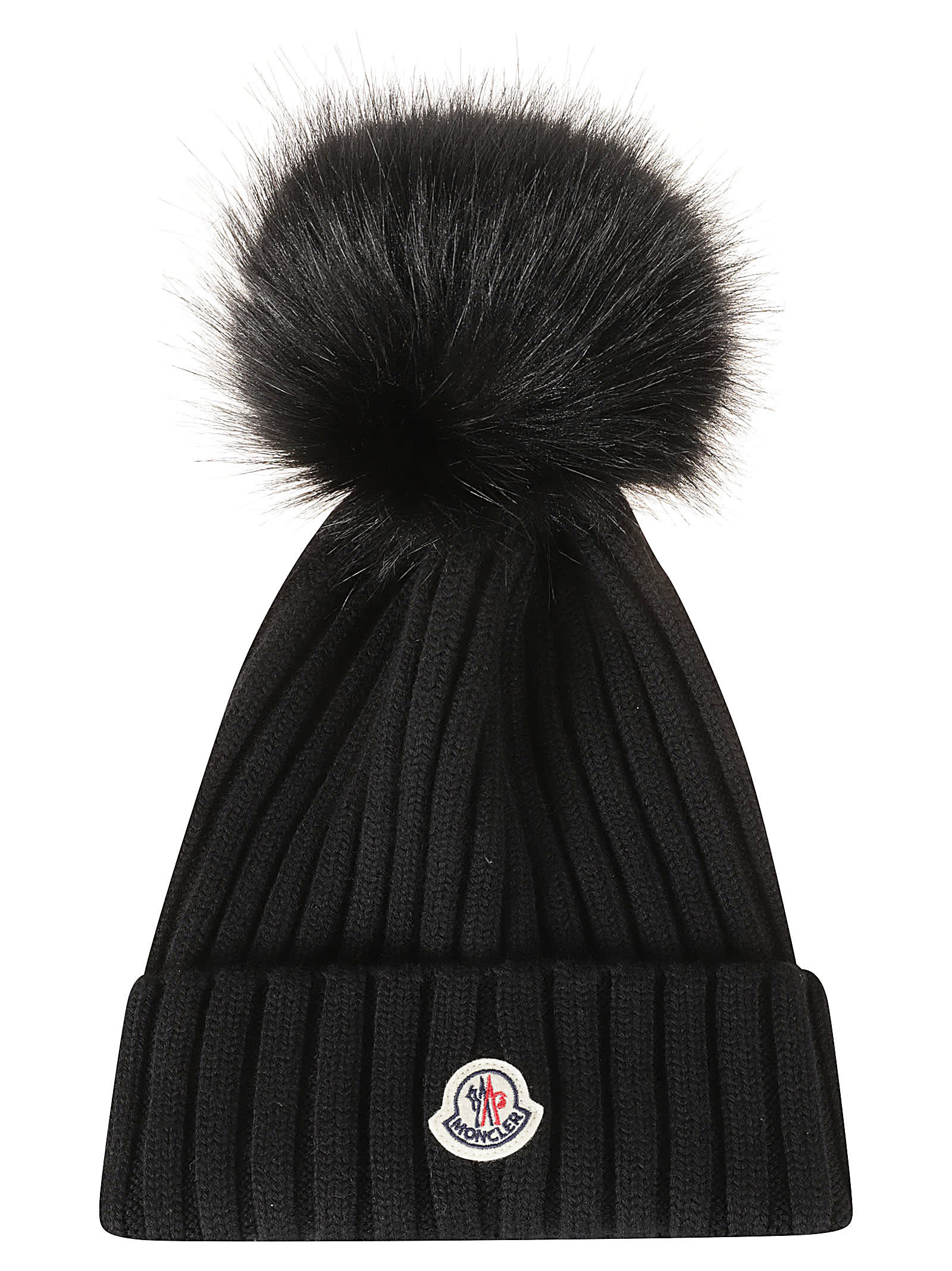 Moncler Logo贴布针织帽