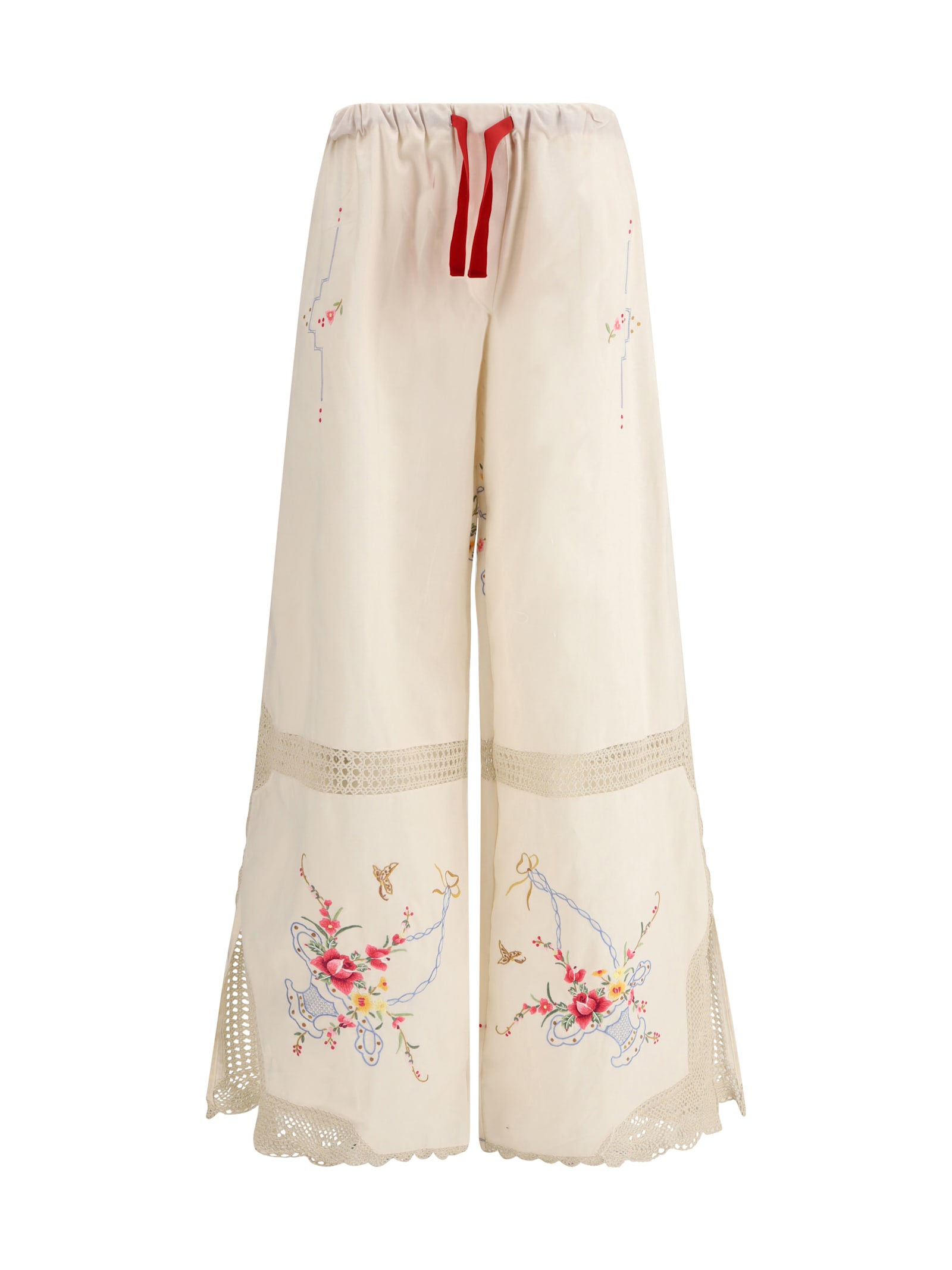 Ella Pants With Floral Details