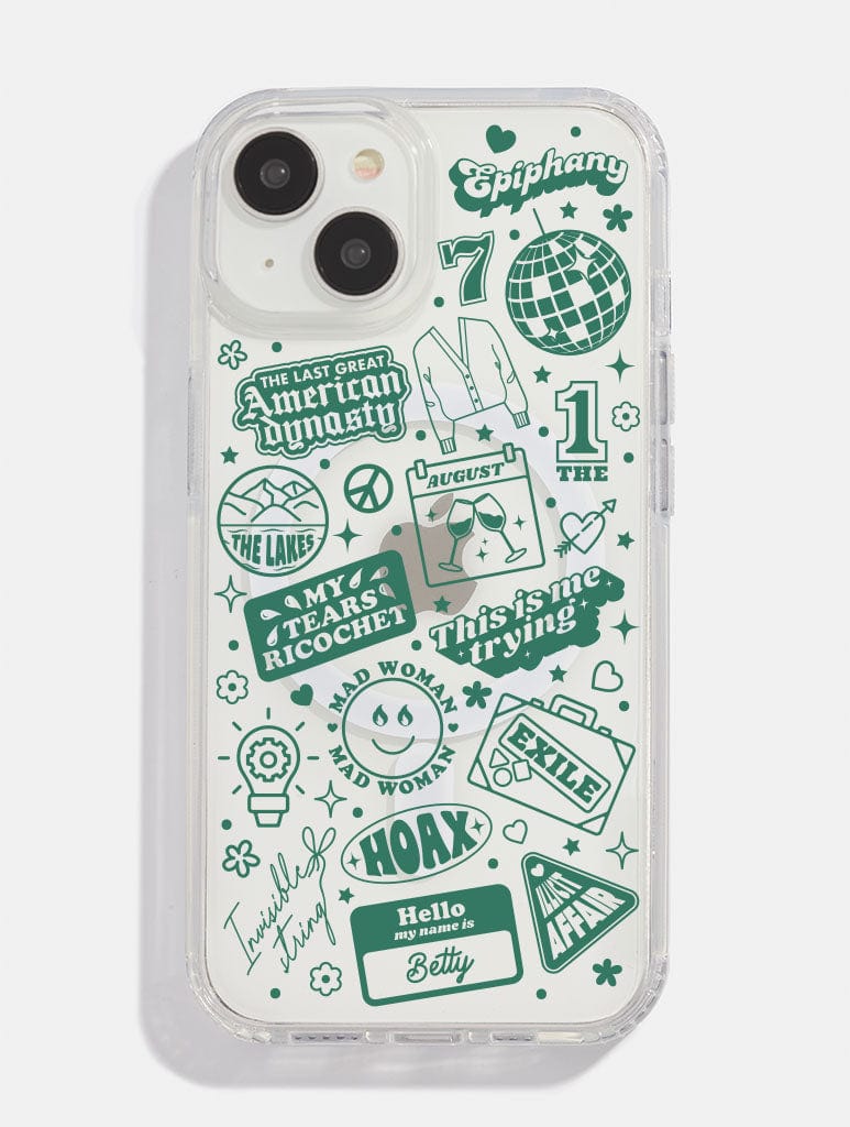 Folklore Mag Safe i Phone Case, i Phone 16 Case