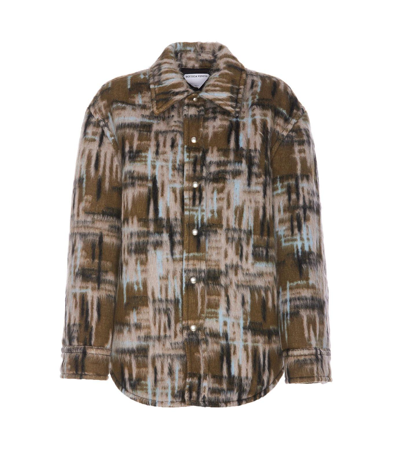 Bottega Veneta 格纹印花夹克