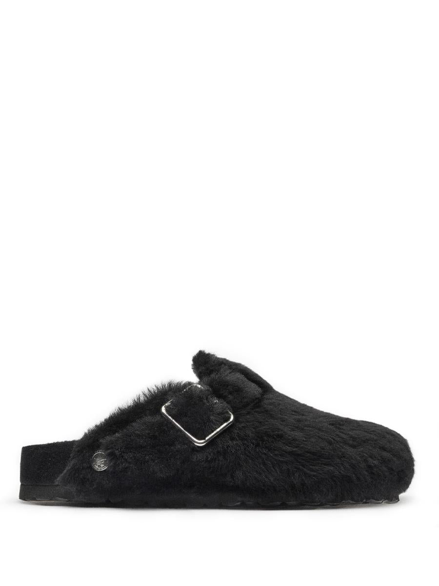 Birkenstock Shearling Boston Clogs Shoes