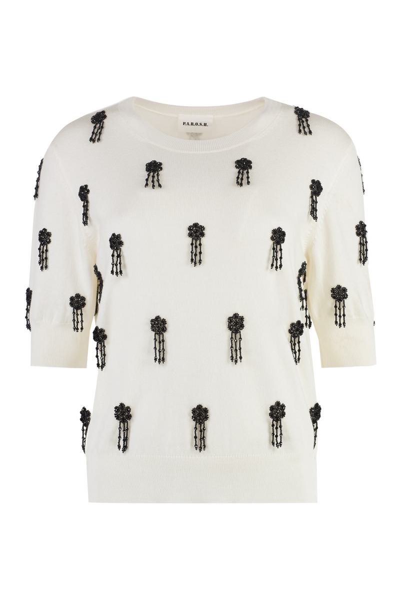 P. A.R. O.S. H. Wool-Blend Crew-Neck Sweater