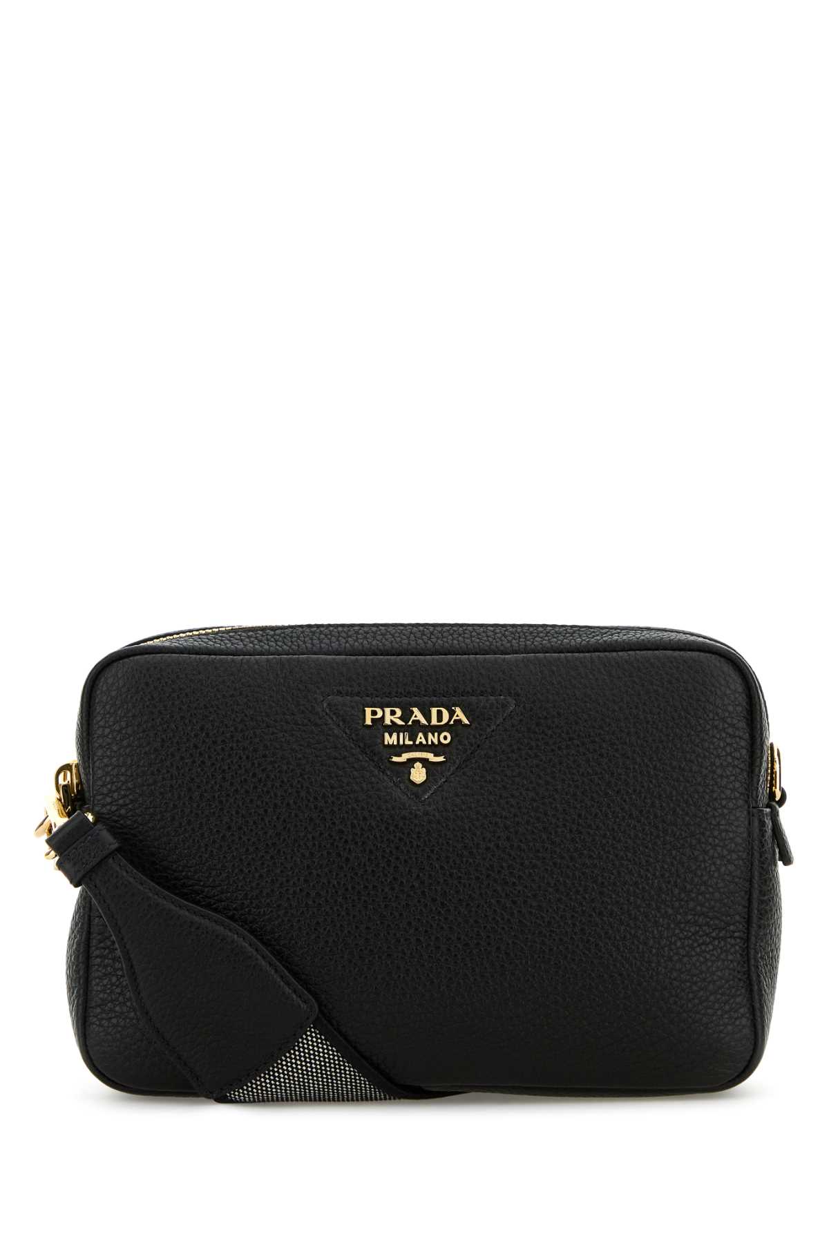 Prada Black Leather Crossbody Bag
